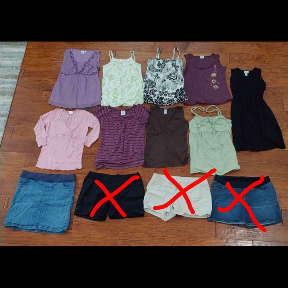 Maternity tank tops bundle